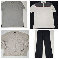 FootJoy Men’s Golf Apparel Bundle | Polo Shirts, Pullover & Pants | Size M 32×32