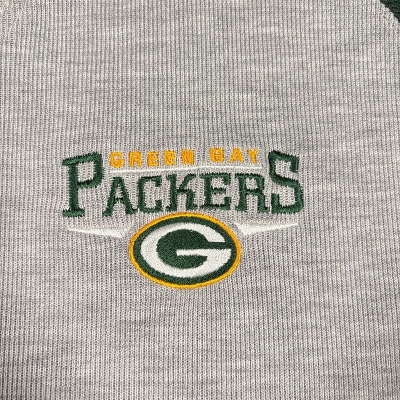 Vintage Green Bay Packers Shirt Mens Large Green Lee Sport Football NFL Knit Y2K gallery