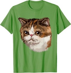 NEW Exotic Shorthair Cat 2 UNISEX T-SHIRT SIZE S-2XL