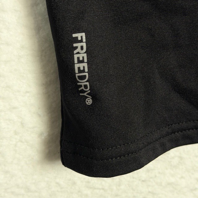 Eddie Bauer Motion FreeDry Mens Black Quarter Zip Pullover Long Sleeve Shirt M gallery