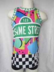 Headgear Classics Sesame Street Ernie Bert Tank Jersey Multicolor Men’s Small