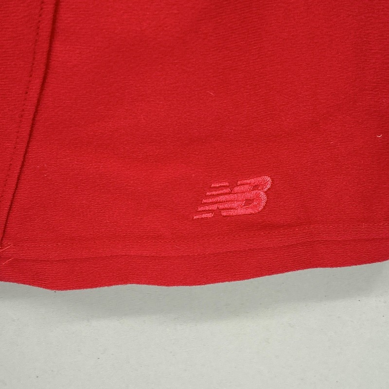 New Balance Pullover Mens Medium Red Lightning Dry 1/4 Zip Running Fleece gallery