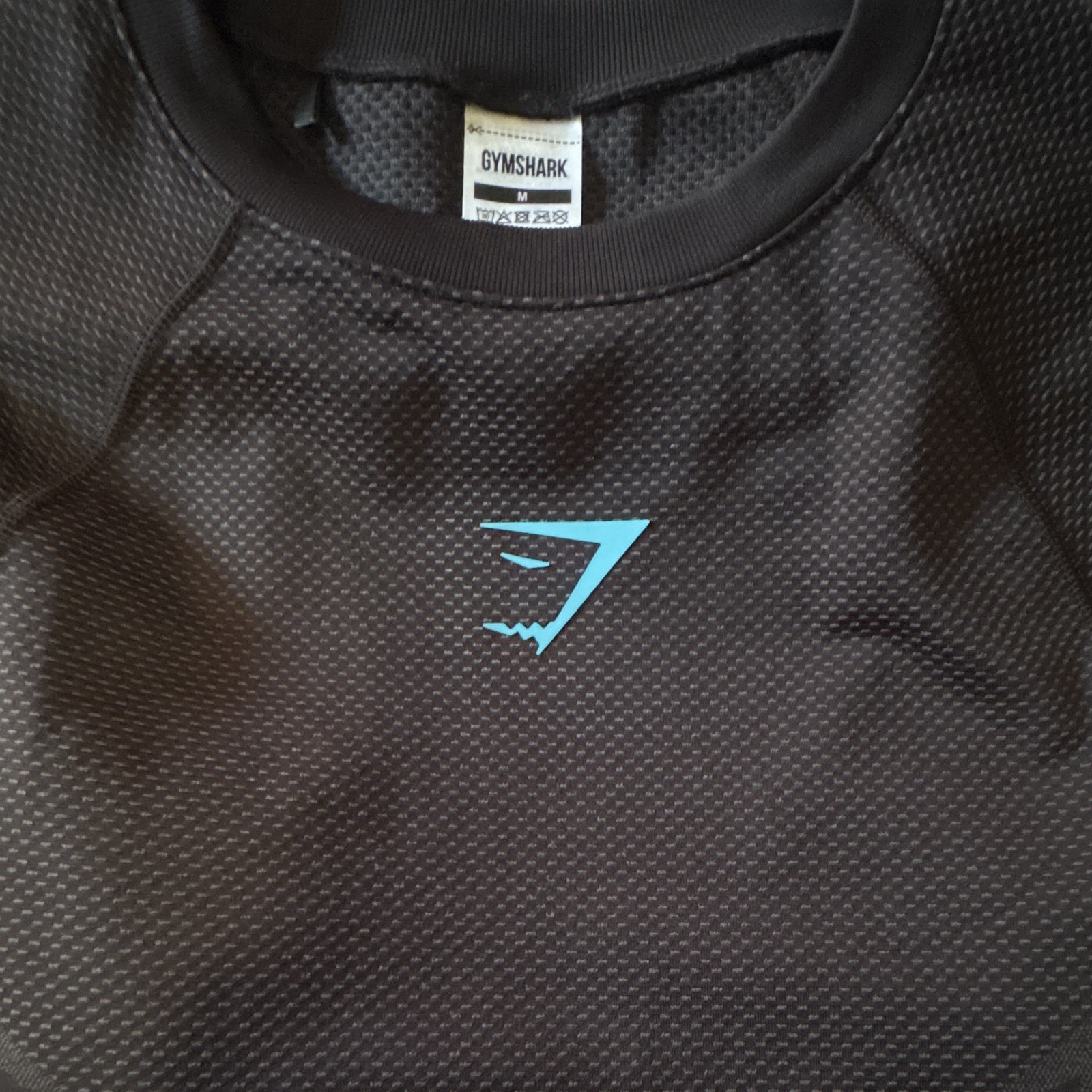 Gymshark Men's Black/Blue Onyx V5 Compression Size M gallery