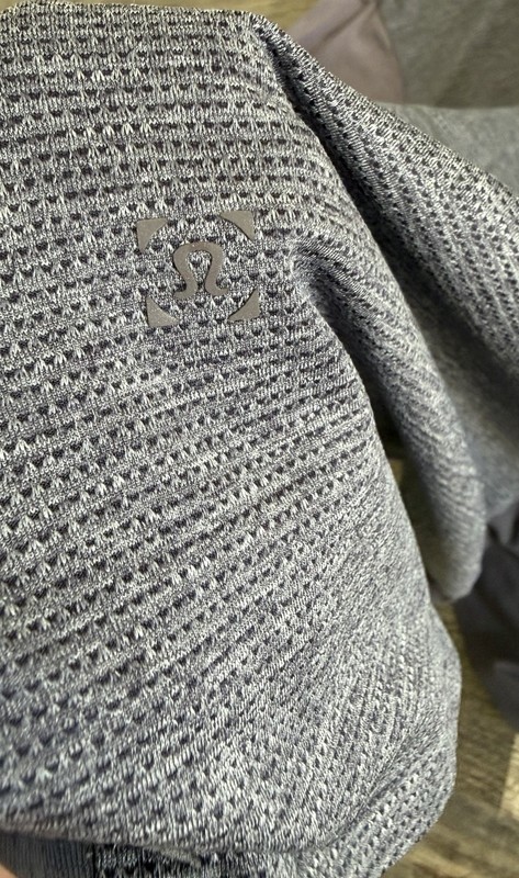Lululemon X Robert Gellar Collab Men’s Large Active Short Sleeve Gray Contrast gallery