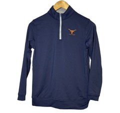 Texas Longhorns Peter Millar Women’s 8-10 Performance Element 1/4 Zip Pullover