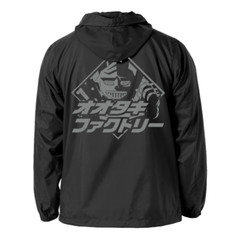 Otaki Factory Hooded Windbreaker/BLACK×WHITE-L TOHO Godzilla Store Japan Monster