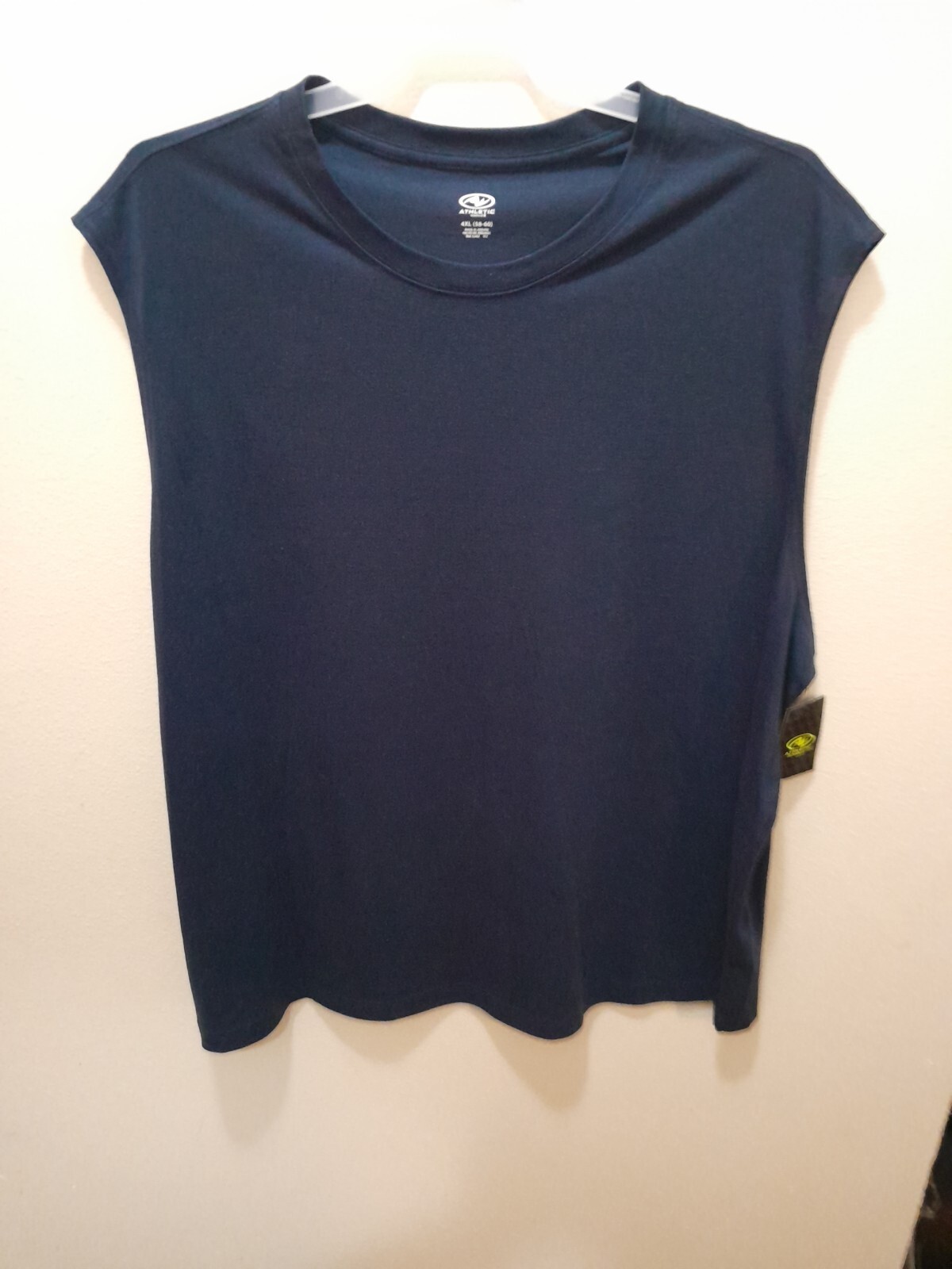 Mens Size 4XL Athletic Works Tri Blend Muscle Shirt Top NWT gallery