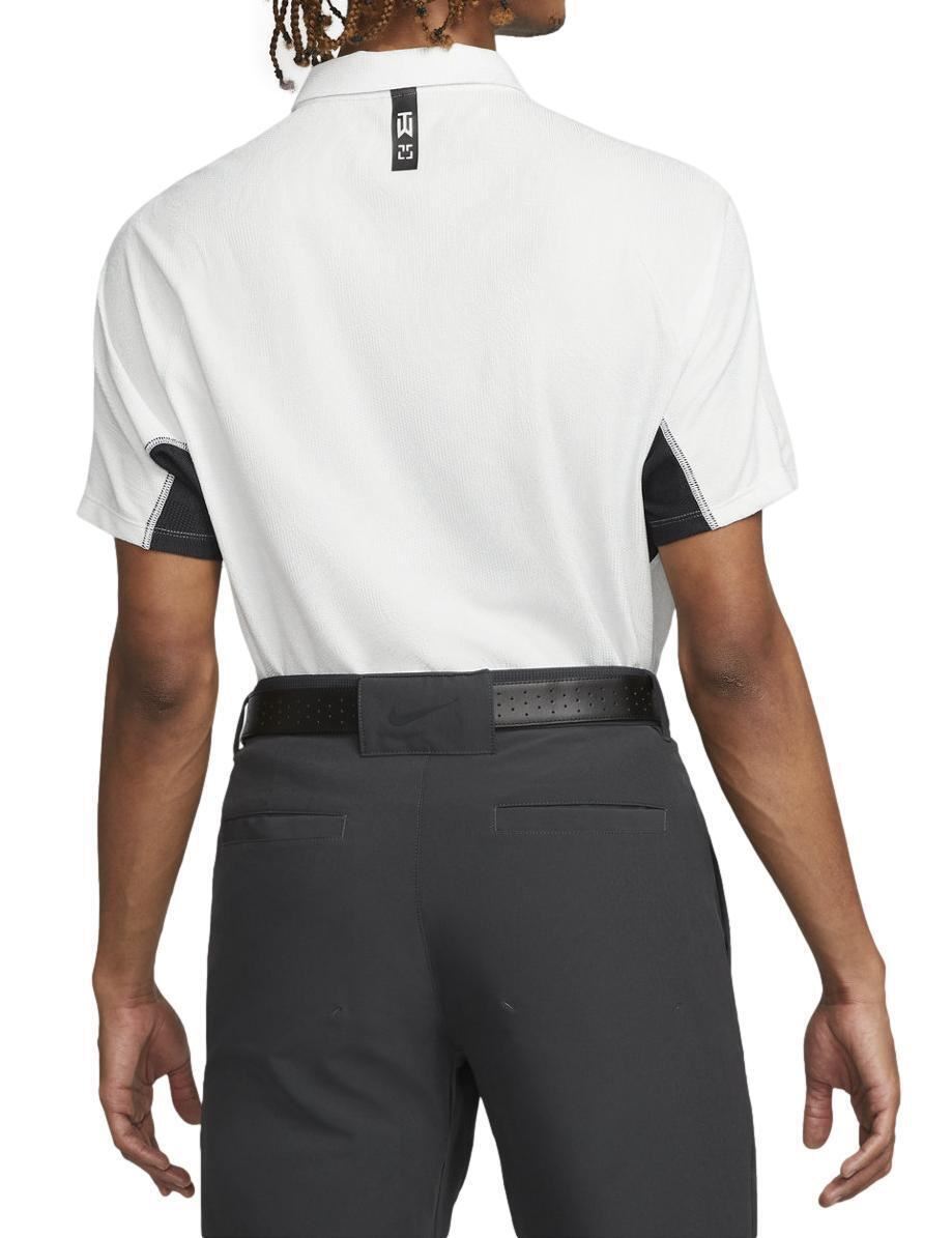 Nike Men's Dri-FIT ADV Tiger Woods Golf Polo (White/Photon Dust) DH0711-100 gallery
