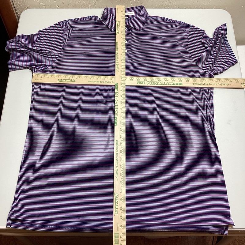 Holderness & Bourne The Sands Performance Golf Polo Mens XL Cavalier Striped gallery