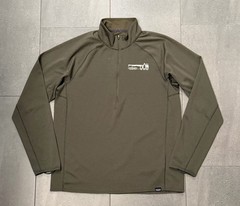 Patagonia Capilene Midweight Baselayer Men’s Large Green Pullover Hiking Outdoor