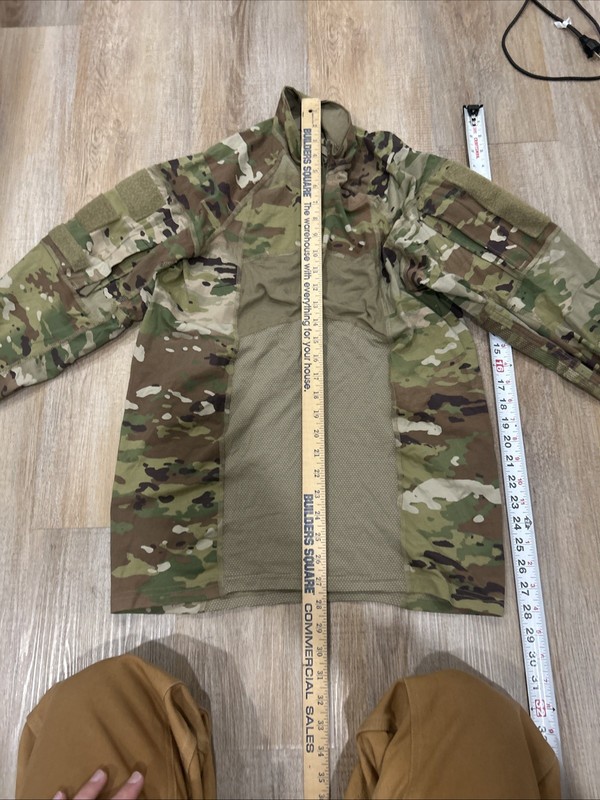 US Army Combat Shirt Size Medium OCP Multicam ACS Advanced Flame Resistant FR gallery