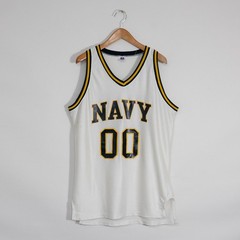 Vintage 90s US Navy Basketball Jersey Mens 46 / Large – Russell Athletic USA