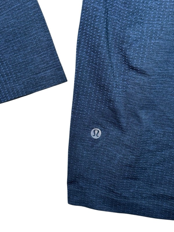 Lululemon Metal Vent Tech Long Sleeve Shirt Mineral Blue True Navy Men's Size XL gallery