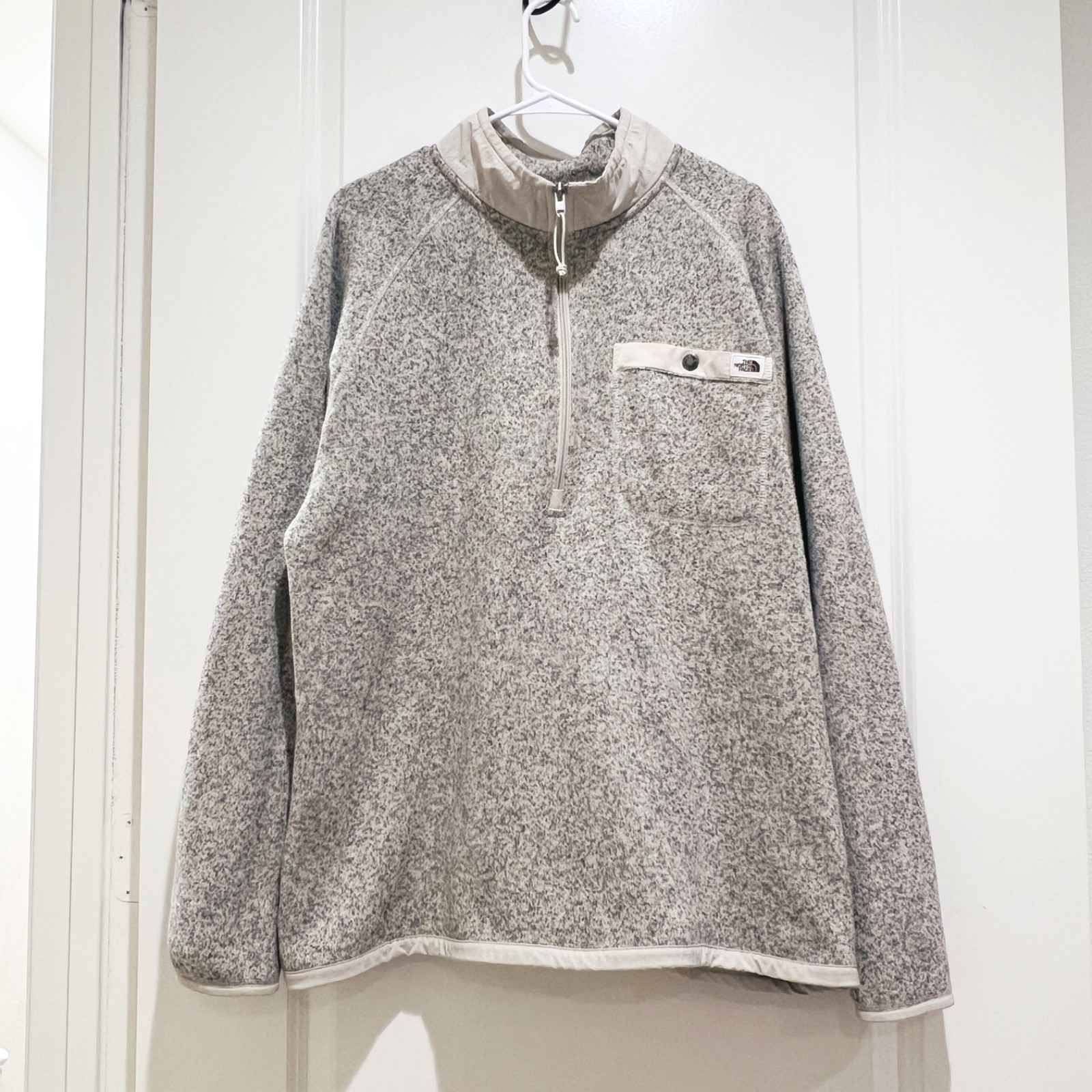 The North Face Gordon Lyons 1/4 Zip Fleece Pullover 5GL27B8 Sandstone Mens XXL gallery