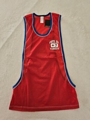 Tank Top Gym, Beach, Red, Size S, Mesh, Made in Thailand, Andrew Christian