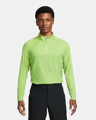 Nike Dri-Fit Vapor 1/4 Zip Golf Pullover Green Top DH0982-377 Men Size Medium