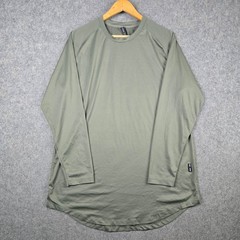 ASRV DSG-0659 Shirt Mens XL Green Long Sleeve Performance Training Gym Tee