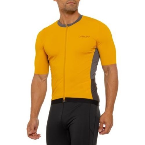 $70 Oakley Men's Point To Point Jersey - Amber Yellow - Medium - New With Tags gallery