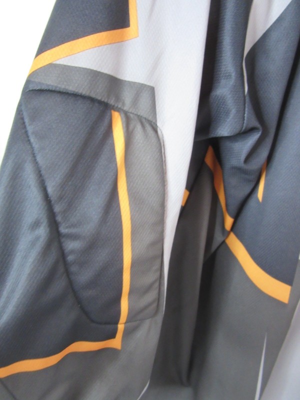 Thor Racing Motocross Jersey Phase 0 Series #2006 Gray Orange Adult Size XXL gallery