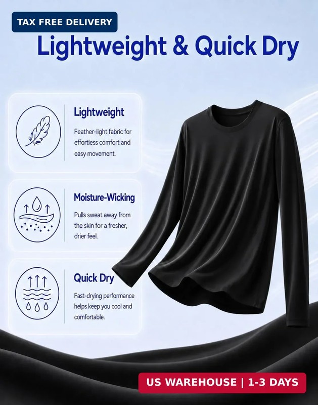 Boladeci Men's UPF 80+ Sun Shirts Long Sleeve Lightweight UV Protection SPF Shir gallery
