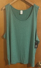 Green Tank Top Mens XXL Xersion Wicking