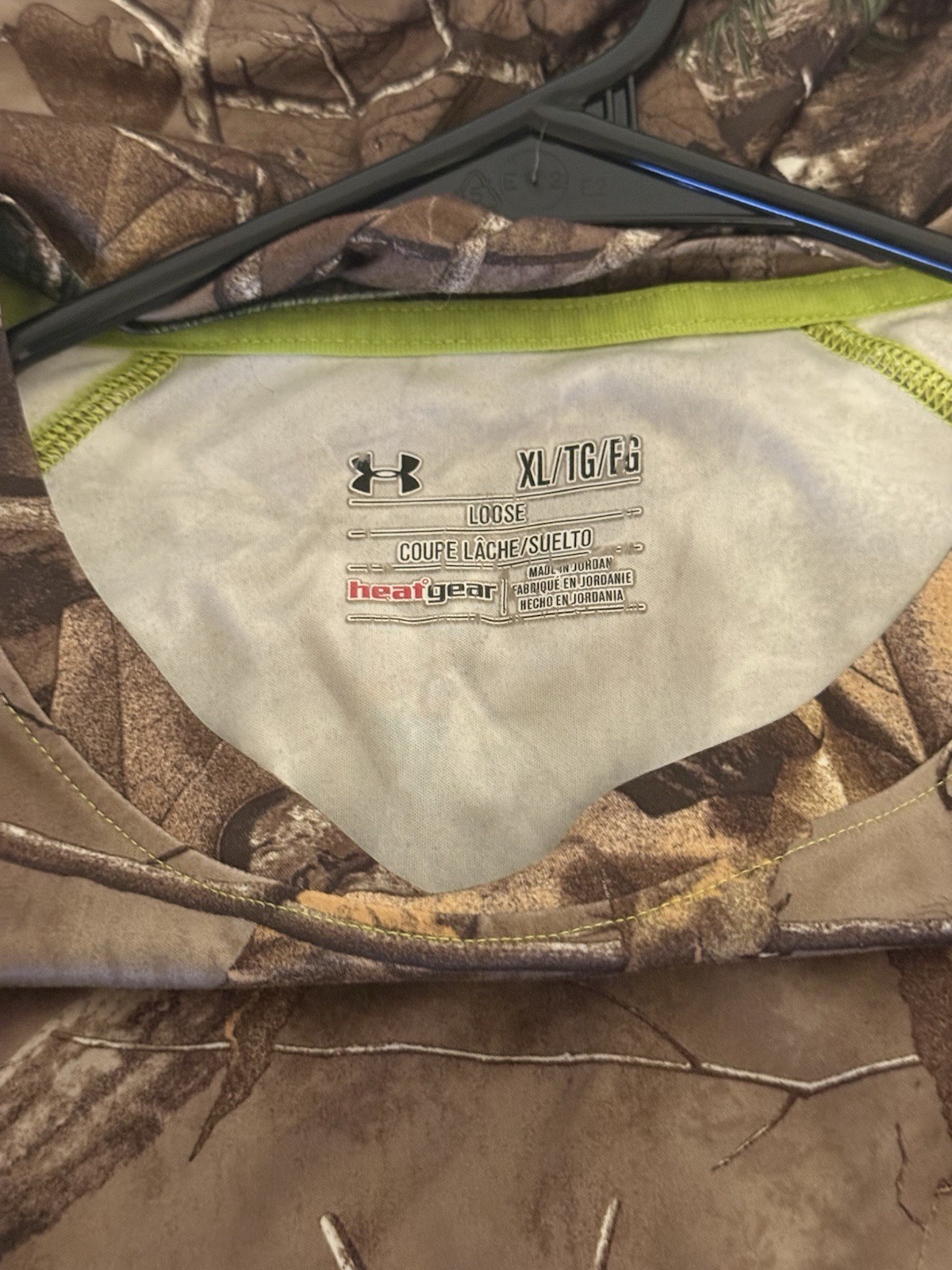Under Armour Real Tree Camo Thermal Long Sleeve Scent Control Men’s XL Loose gallery