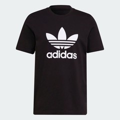 Adidas Men’s T-Shirt Trefoil Logo Graphic Athletic Short Sleeve Shirt Size Large