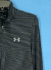 UNDER ARMOUR HeatGear VANISH SEAMLESS 1/2 Zip BLACK Mesh Knit ACTIVE GYM Shirt M gallery