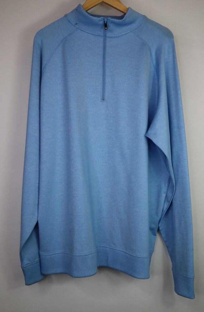 Foot Joy FJ Long Sleeve 1/4 Zip Pullover Performance Shirt Mens Sz XL