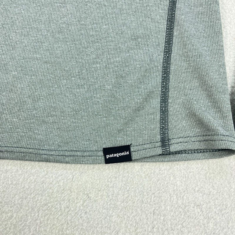 Patagonia Capilene 2 Half-Zip Pullover Baselayer Men M Gray Lightweight Polartec gallery