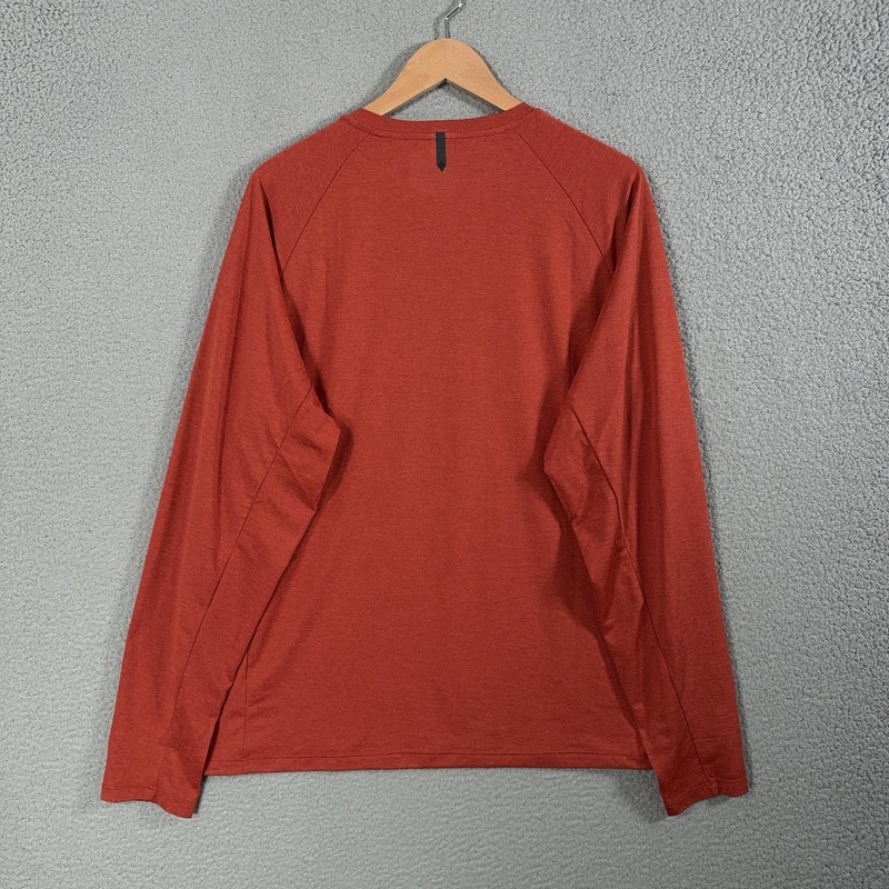 Black Diamond Lightwire LS Tech Tee Shirt Mens XL Orange Long Sleeve Hiking gallery
