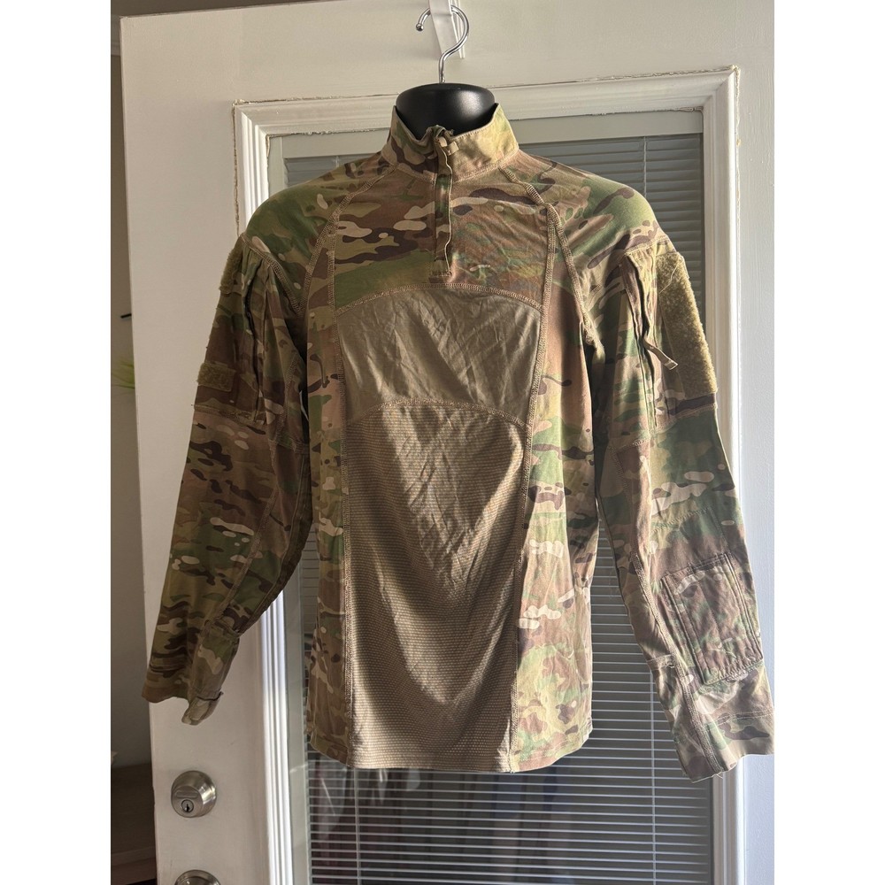 US Army Combat Shirt Mens S Multicam OCP Flame Resistant Tactical Type II Gear