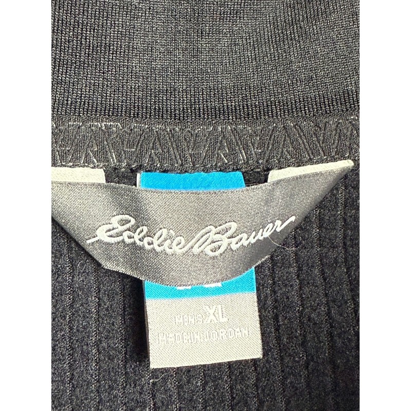 Eddie Bauer First Ascent Free Heat Full Zip Jacket Men's XL Tall Black Outdoor gallery