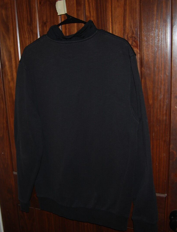 Calvin Klein Mens Performance Lightweight 1/4 Zip Long Sleeve Pullover Black XL gallery