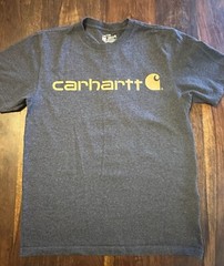 Carhartt Graphic T Shirt Carbon Heather K195 CRH Mens Small