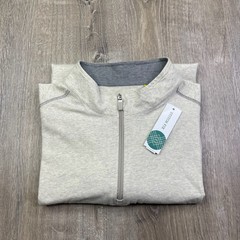 Tasc Performance Men’s Carrollton Quarter Zip Pullover Bamboo Light Grey XXL