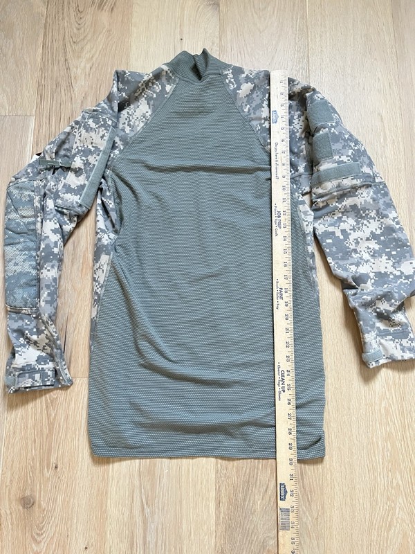 NWT Massif US Army Combat Shirt ACS Men M Large Flame Resistant ACU Digital Camo gallery