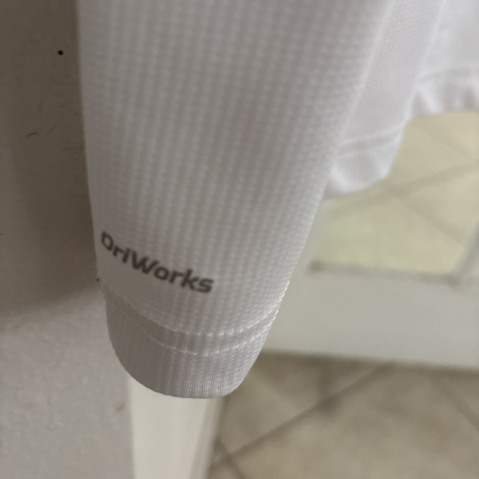 Athletic Works White DriWorks Active Top size L gallery
