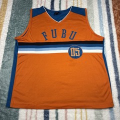 Vtg Fubu 05 Sports Jersey Youth XL (20) Basketball Hip Hop Y2K Throwback Retro