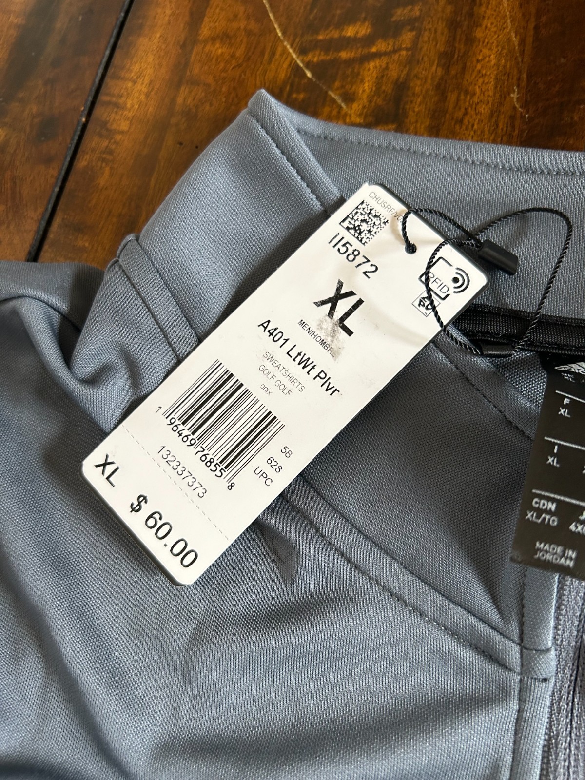 Adidas Amazon Freight Quarter Zip Lightweight Long sleeve Pullover XL NWT $60 gallery