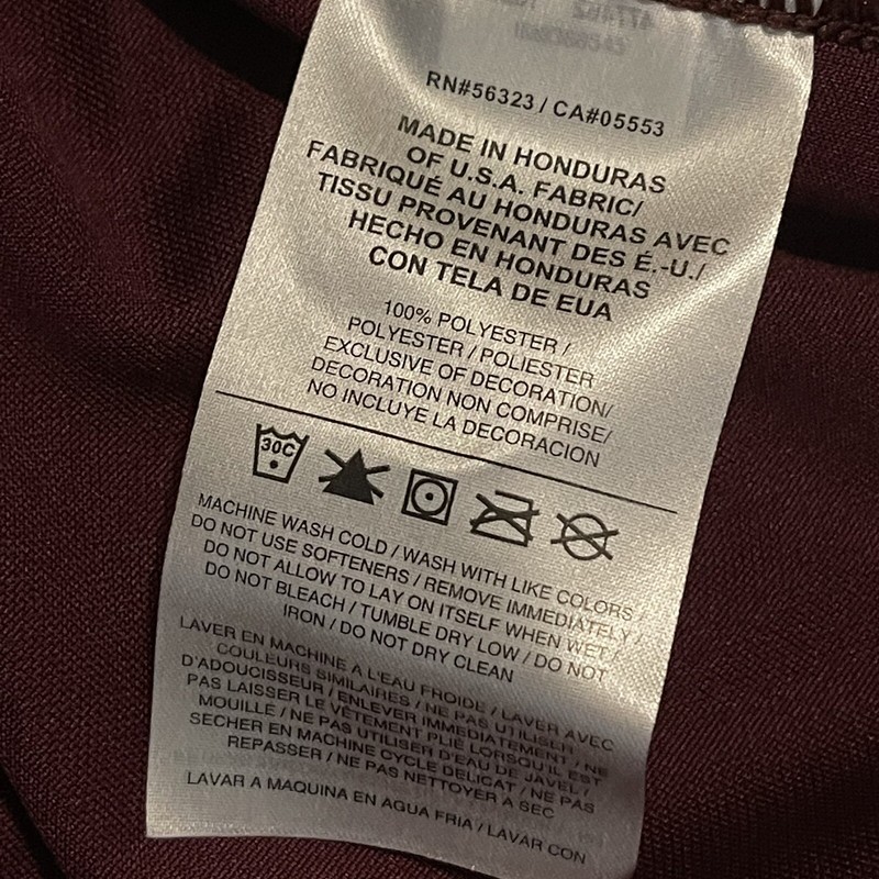 Nike Base Line Basketball Practice Jersey Men's Medium Maroon 509144 NWT gallery