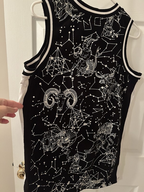 Men’s Black Pyramid Basketball Jersey Size Small gallery