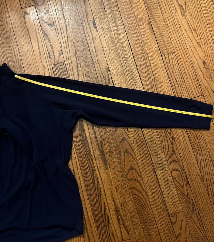 Brooks Running Navy Blue Micro Tech Fleece 1/4 Zip Athletic Pullover VGUC gallery