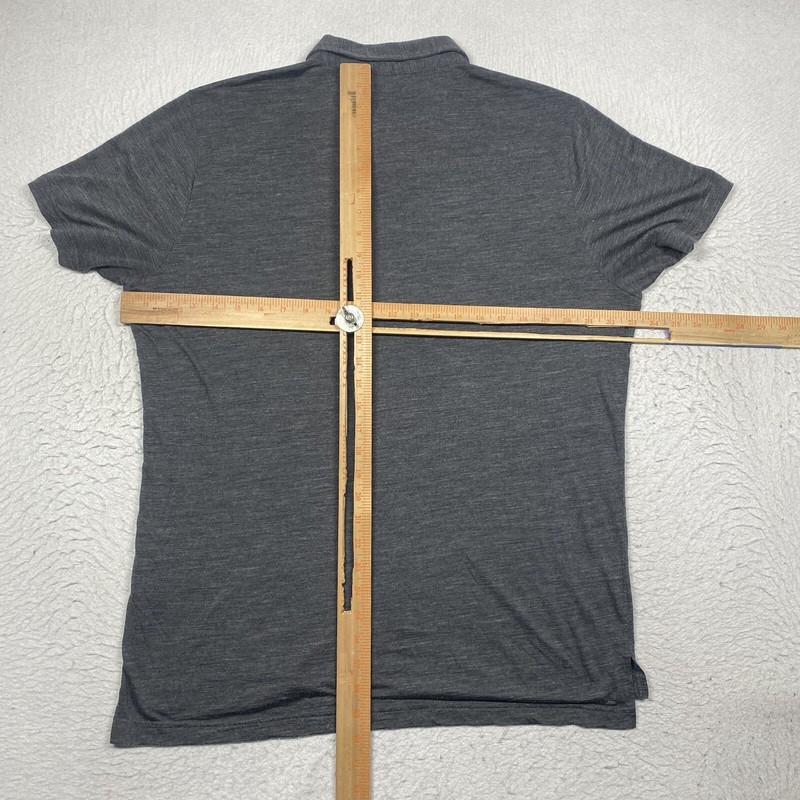 Bonobos Golf Polo Shirt Slim Fit Mens XL Gray Short Sleeve gallery