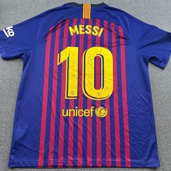 Barcelona 2016 2017 Home Messi #10 Mens Football Jersey XL Nike Camiseta Shirt
