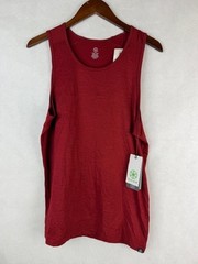 NWT GAIAM Men’s Everyday Basic Muscle Tank Cool Burgundy Size Small Athleisure