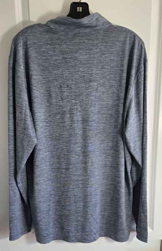 Paragon Men Performance quarter-zip pullover Long-sleeved Golf Shirt sz Lg M8 gallery