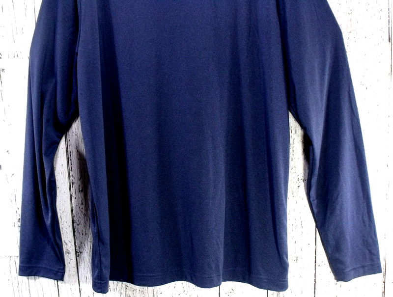 Travis Mathew Coto Performance 1/4 Zip Pullover Indigo Black Men Size XL New gallery