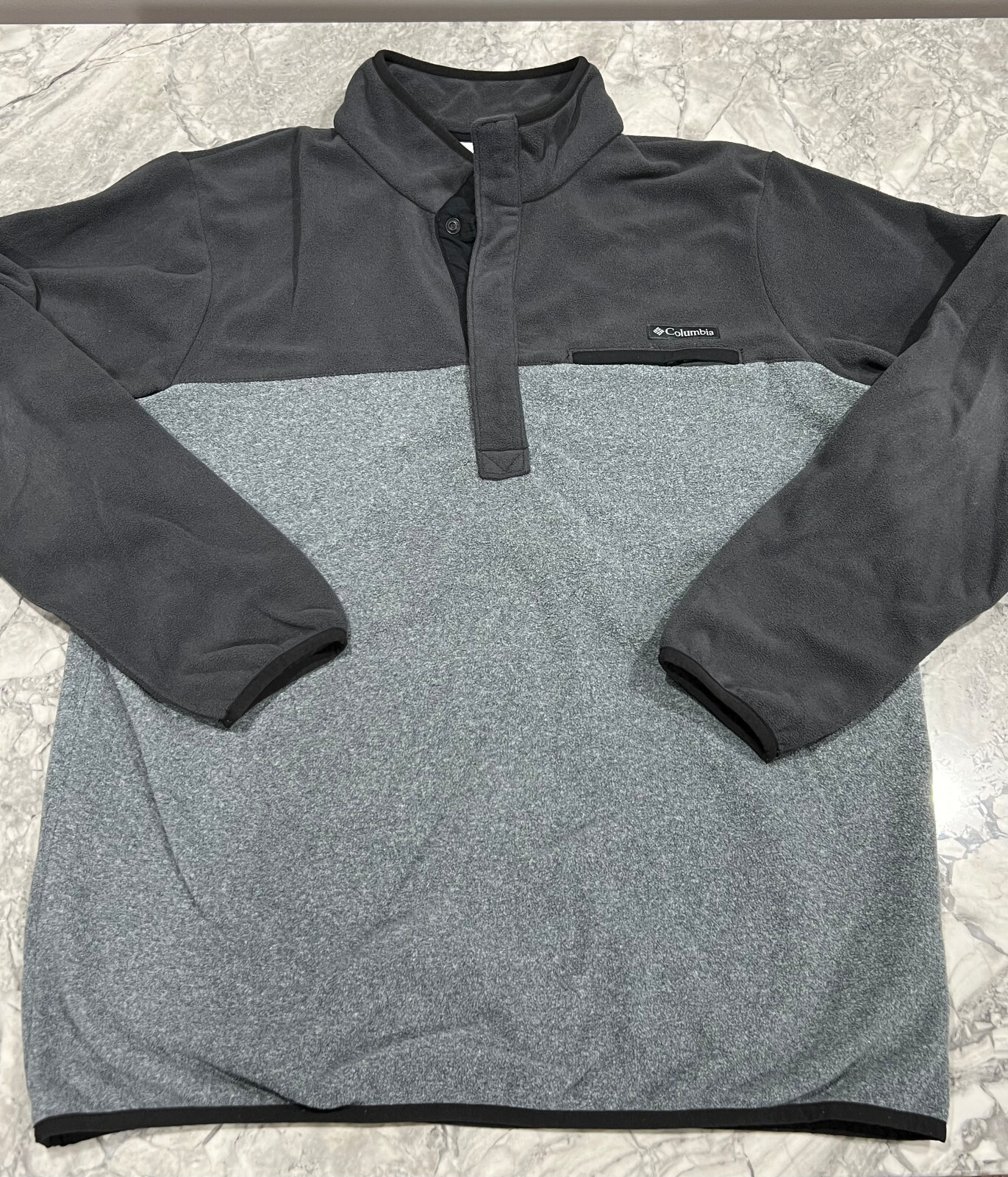 Columbia Mens Pull-over, 1/4 snap, Medium gallery