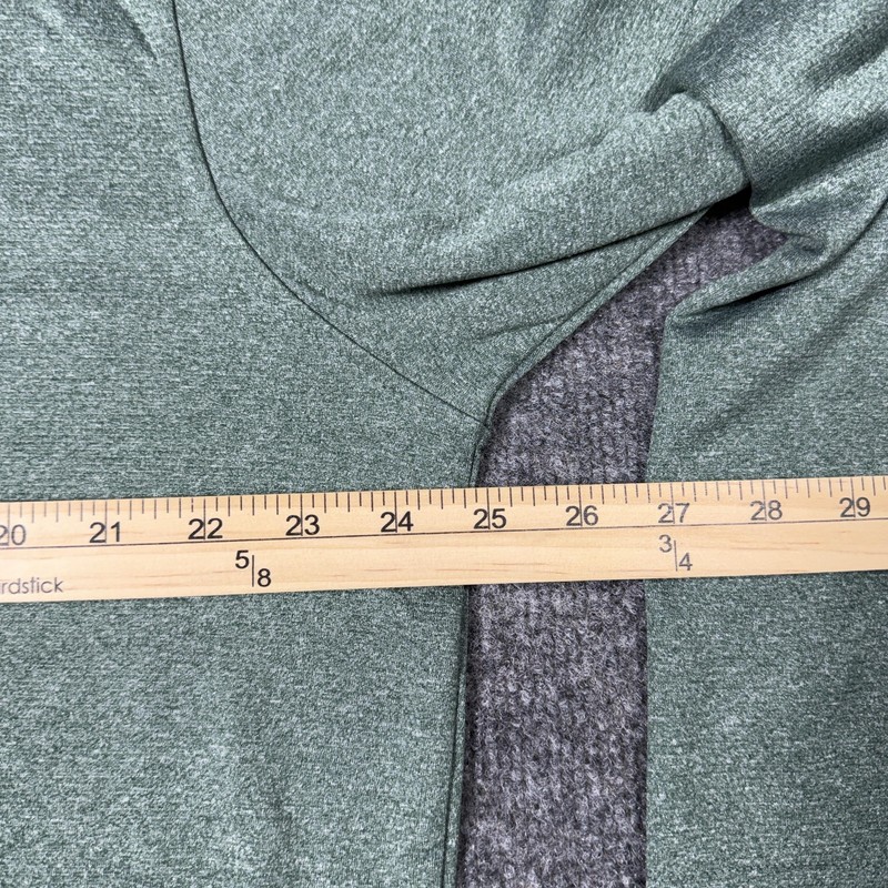 MAELREG Performance Pullover Mens XL Green 1/4 Zip Long Sleeve Shirt Top gallery